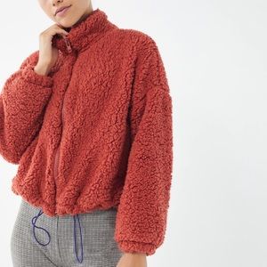 ❤️SOLD❤️NWT Urban Outfitters Willow Teddy Jacket